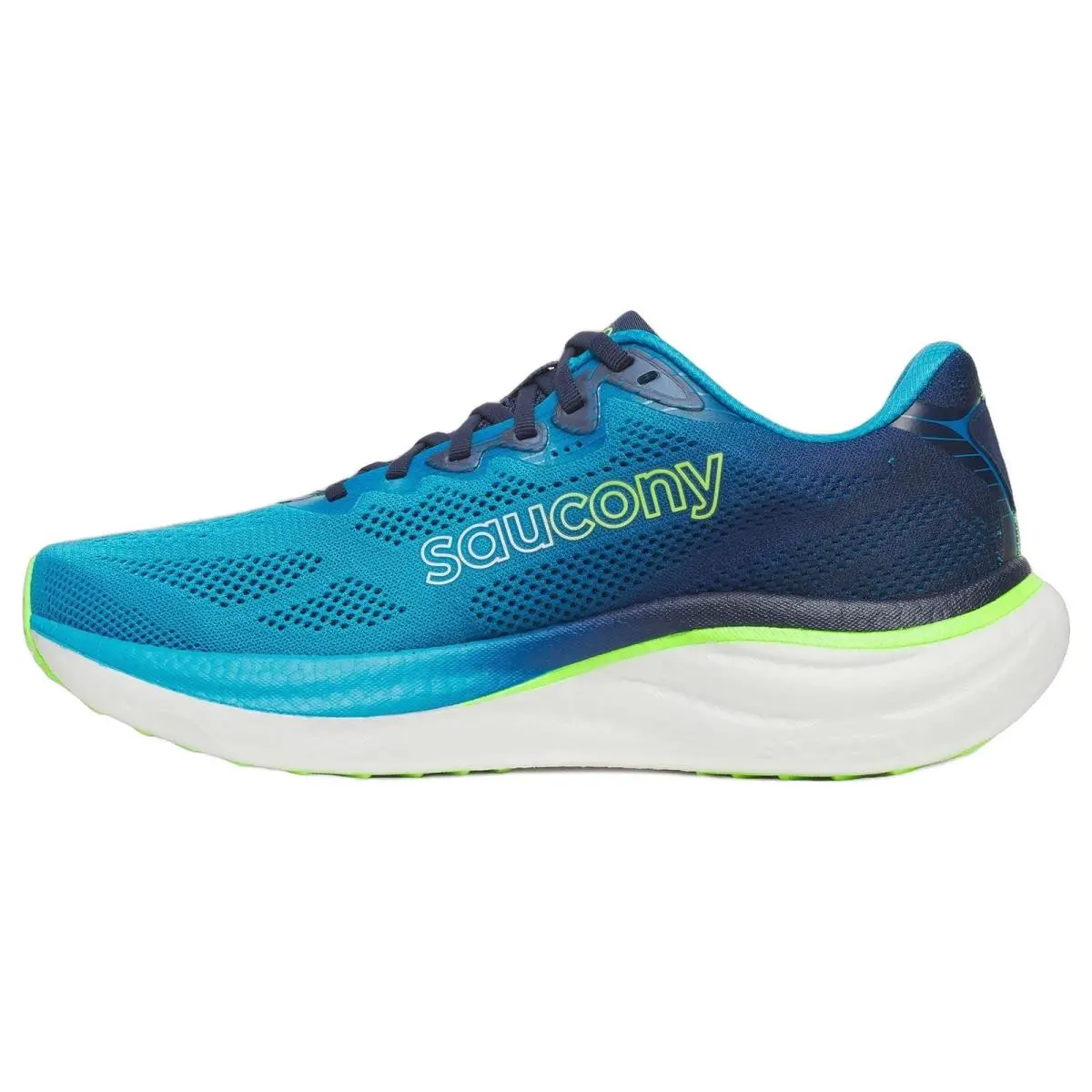 Saucony shoes - Ride 19 - Ride - S21055-150 - Cobalt/Slime 7