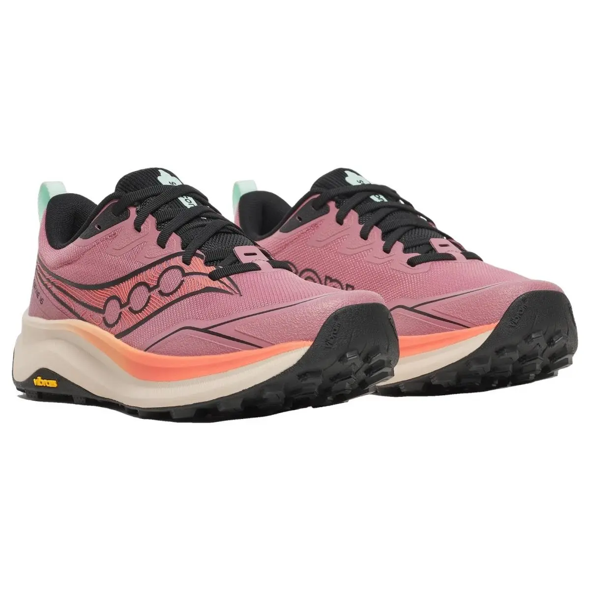 Saucony shoes - Peregrine 16 - Peregrine - S11066-141 - Mauve/Salmon 11