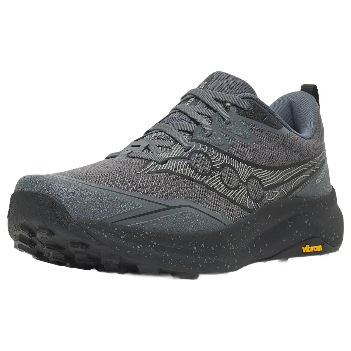 Saucony shoes - Peregrine 16 - Peregrine - S21066-101 - Carbon/Black 4