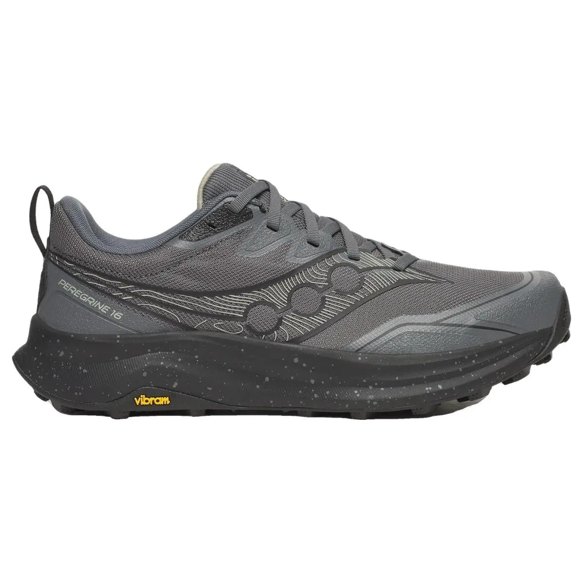 Saucony shoes - Peregrine 16 - Peregrine - S21066-101 - Carbon/Black 7