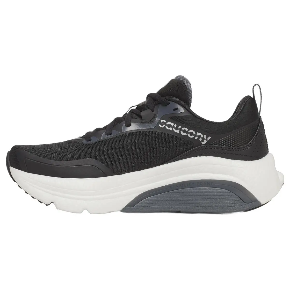 Saucony shoes - Saucony Omni ST 23 Wide - S11072-100 - Black/Silver 0