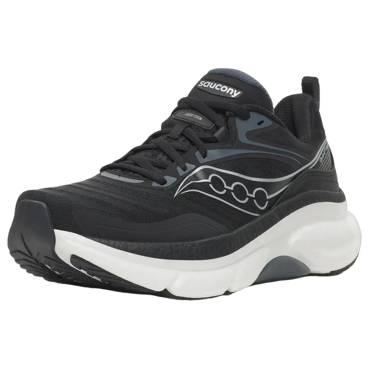 Saucony shoes - Saucony Omni ST 23 Wide - S11072-100 - Black/Silver 9