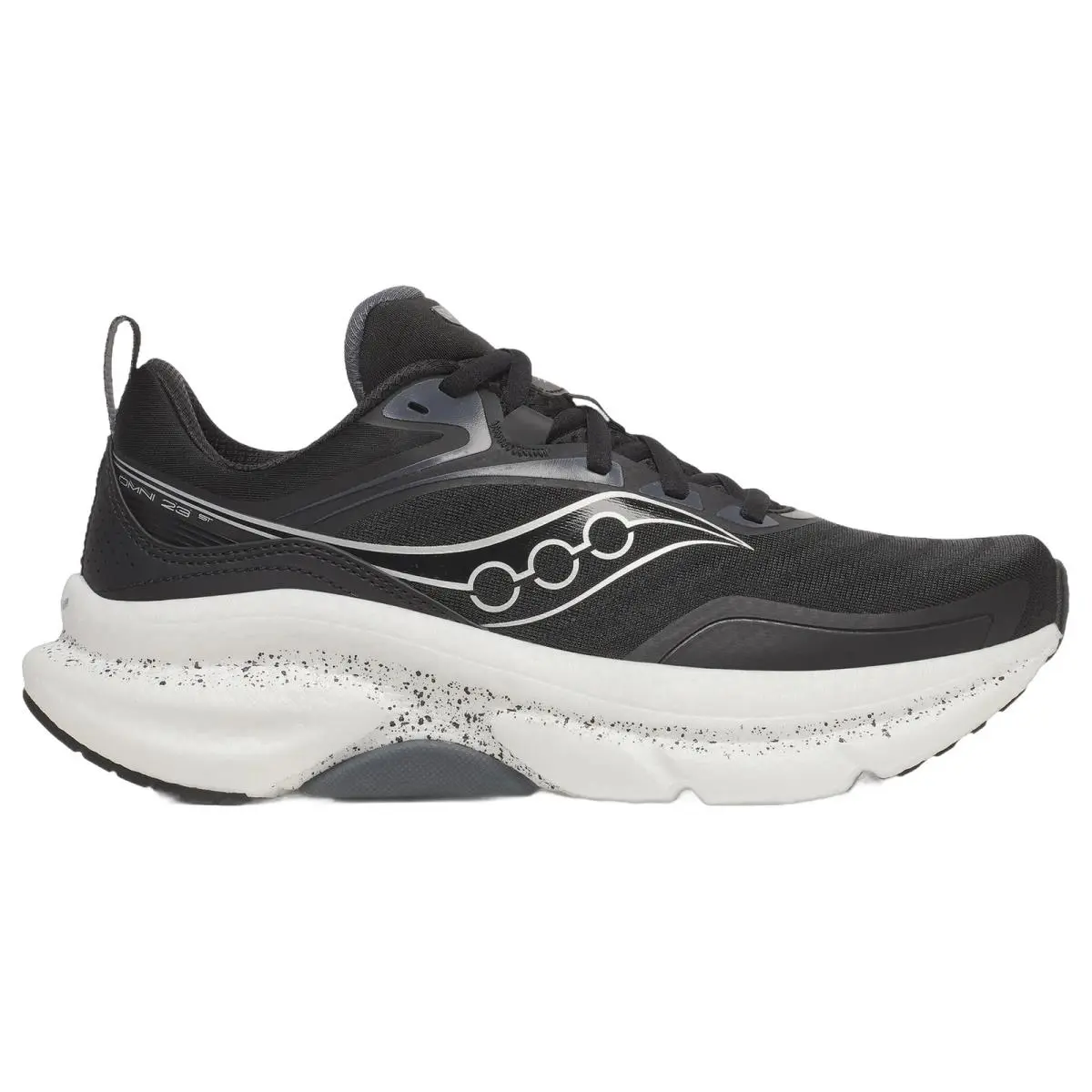 Saucony shoes - Saucony Omni ST 23 Wide - S11072-100 - Black/Silver 7