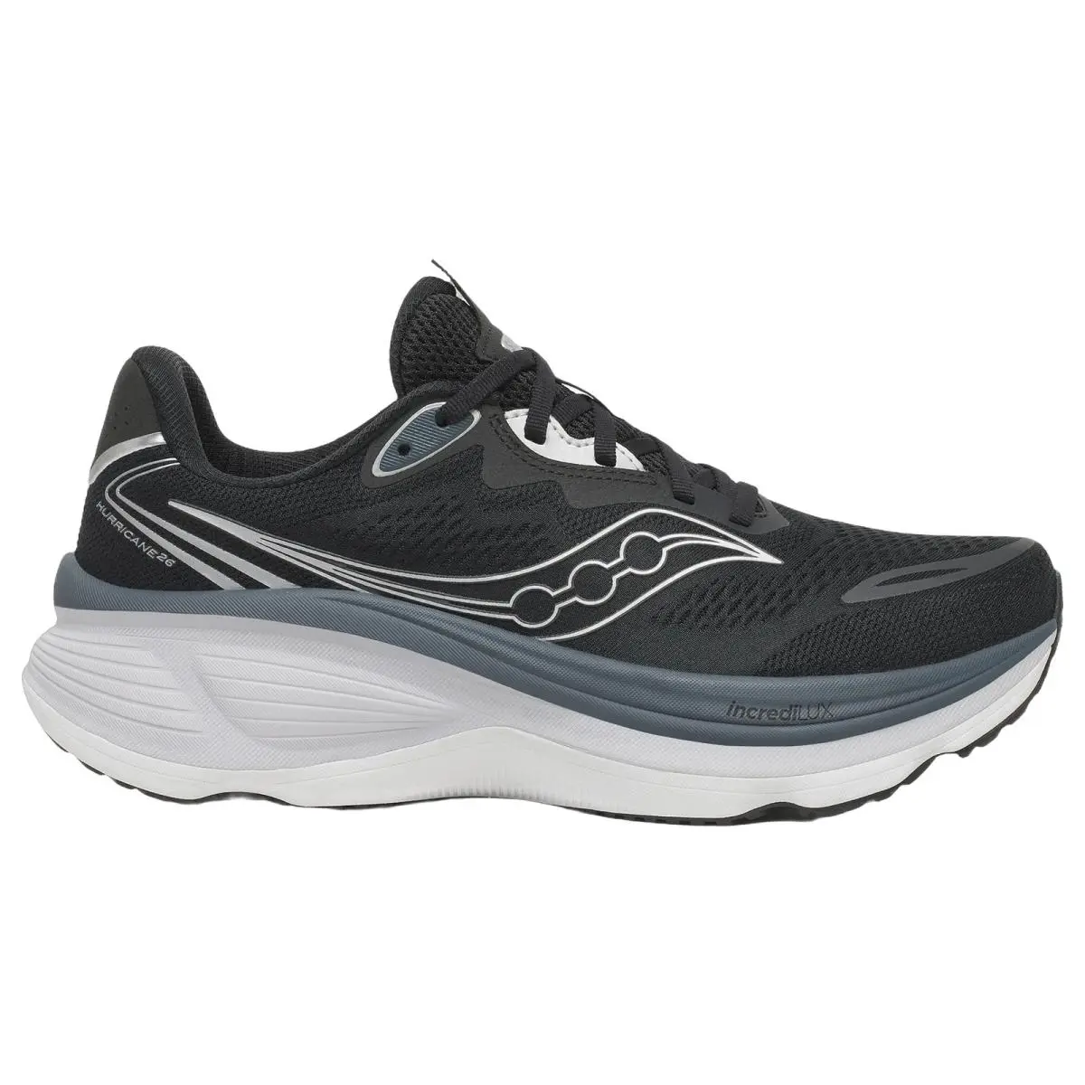 Saucony shoes - Hurricane 26 - Hurricane - S101098-1008 - Black/Silver 6