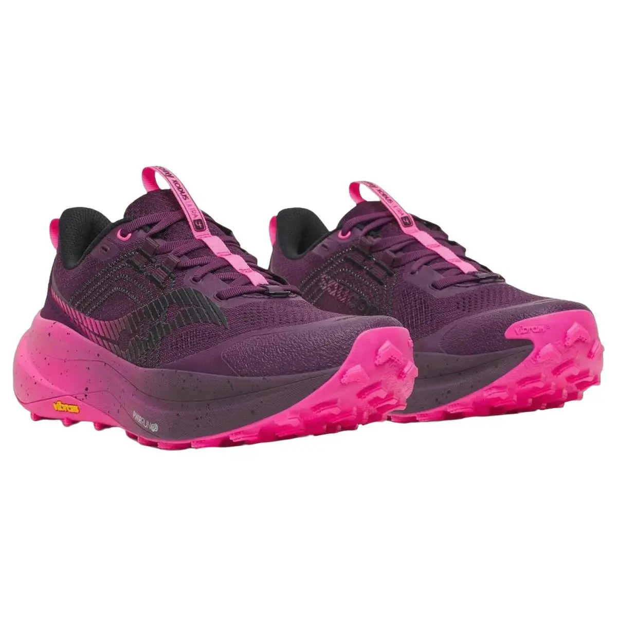 Saucony shoes - Xodus Ultra 4 - Xodus Ultra - S101626-1005 - Eggplant/Shock 4