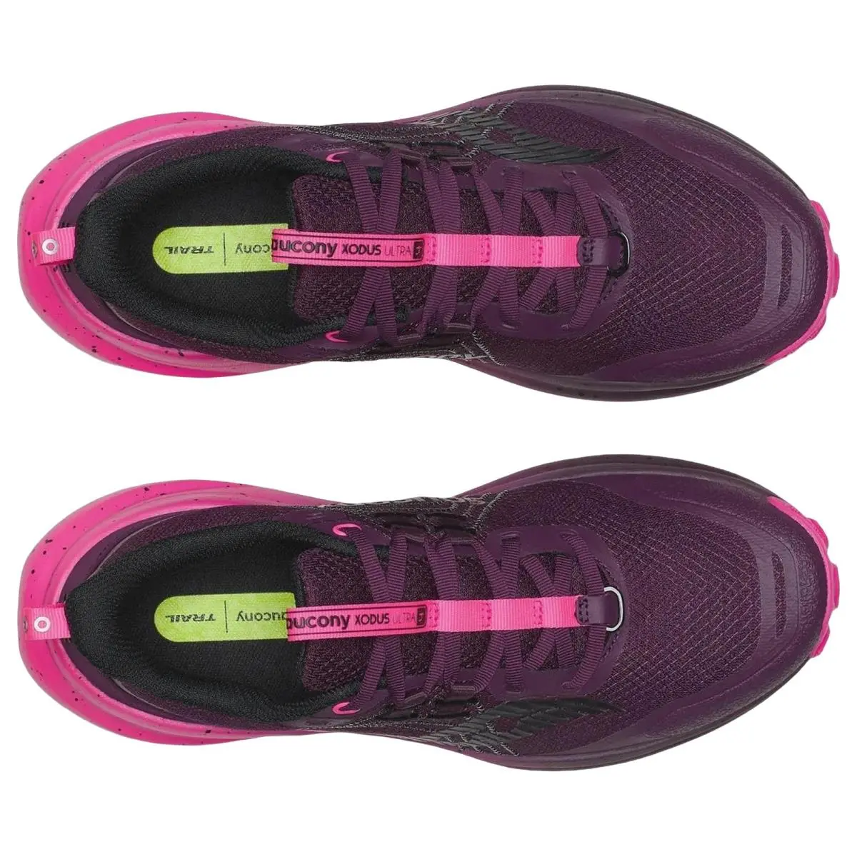 Saucony shoes - Xodus Ultra 4 - Xodus Ultra - S101626-1005 - Eggplant/Shock 8
