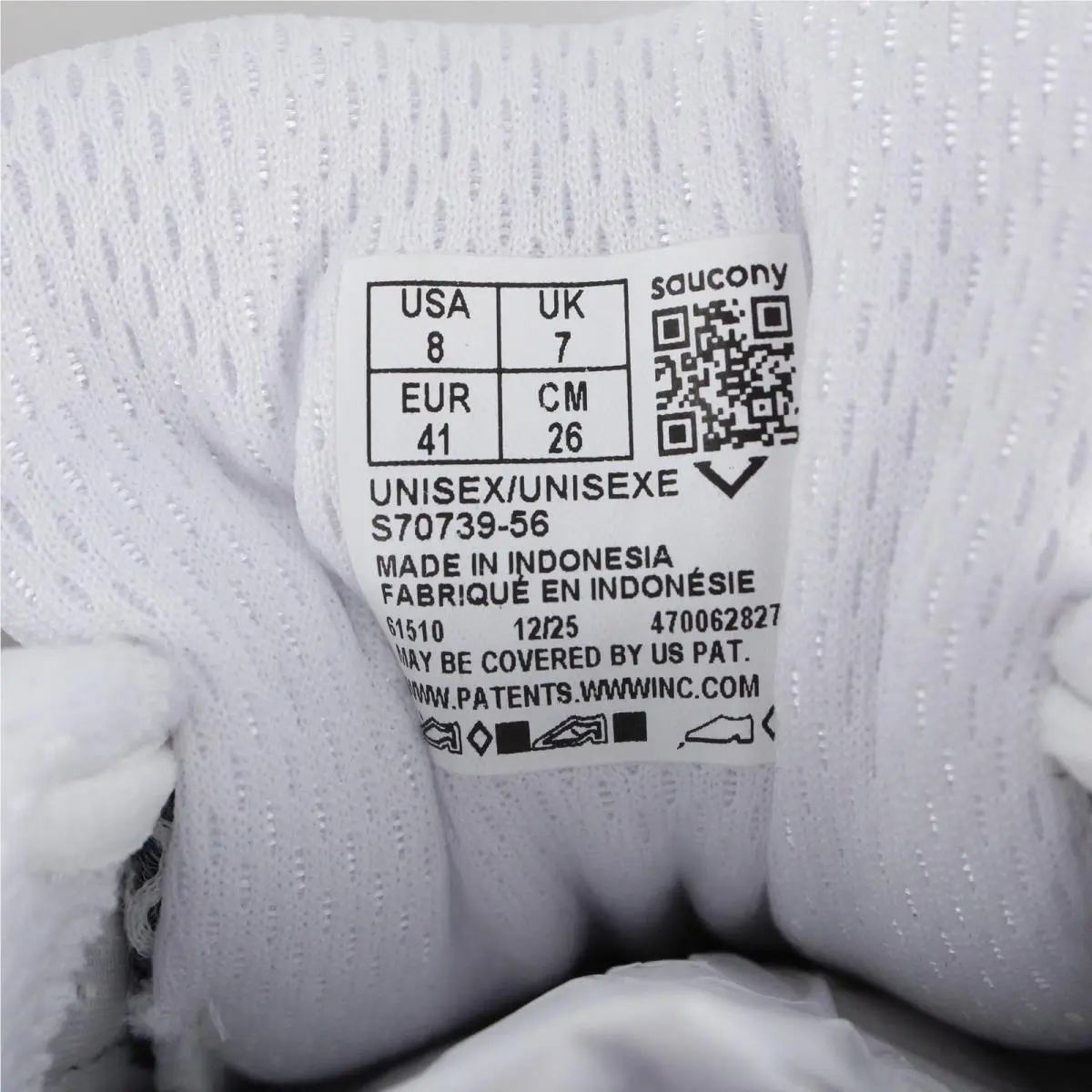 Saucony shoes - S7073956 - S70739-56 - White (UPC: 195021658351) 4
