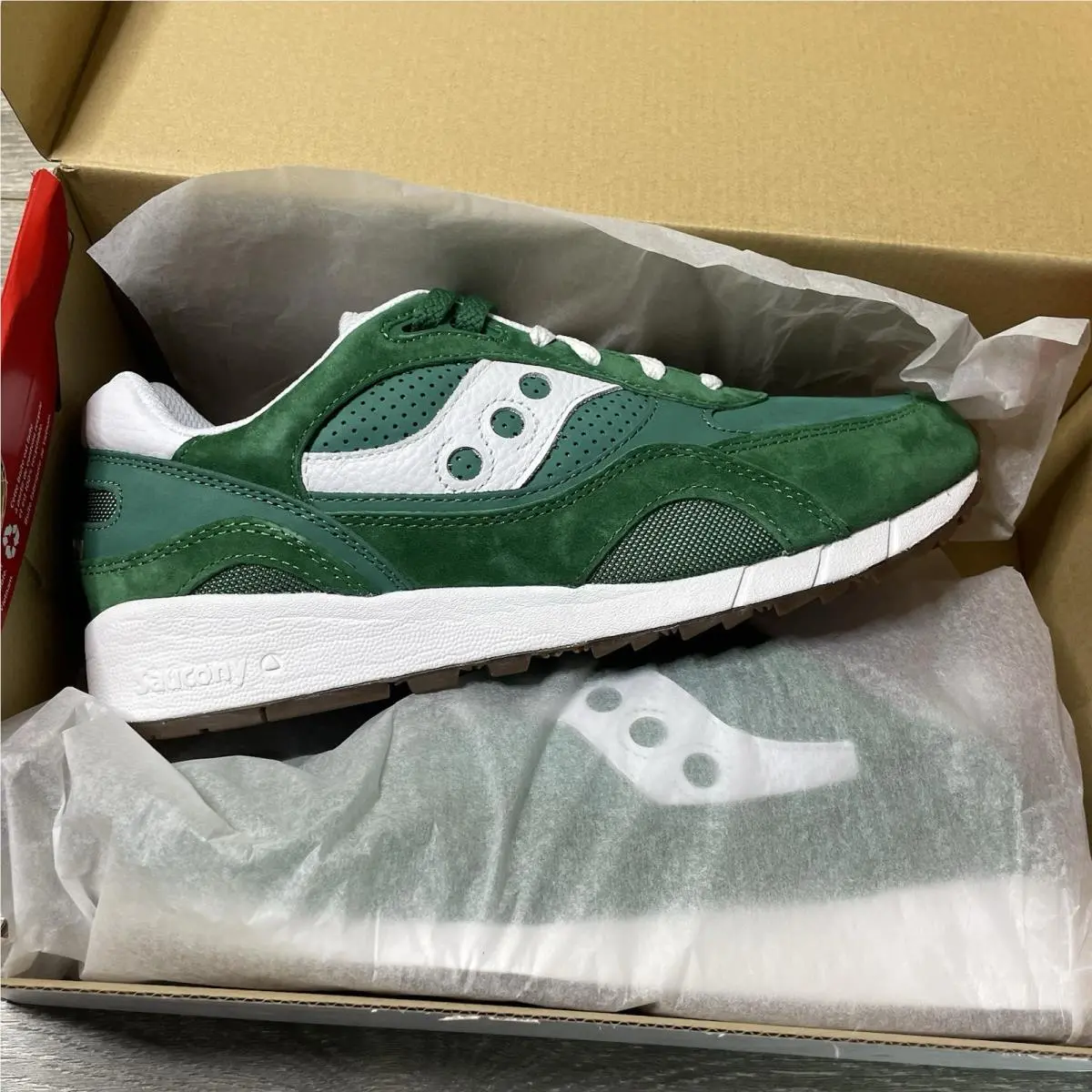 Saucony shoes - Saucony Shadow 6000 - Shadow - S70802-1 - Green (UPC: 0195020051092) 0