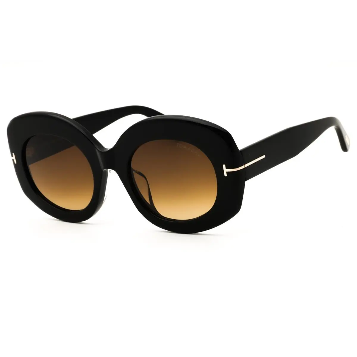 TF1346-01F-53 Sunglasses Frame Size 53mm 140mm 22mm Black Women by Tom Ford
