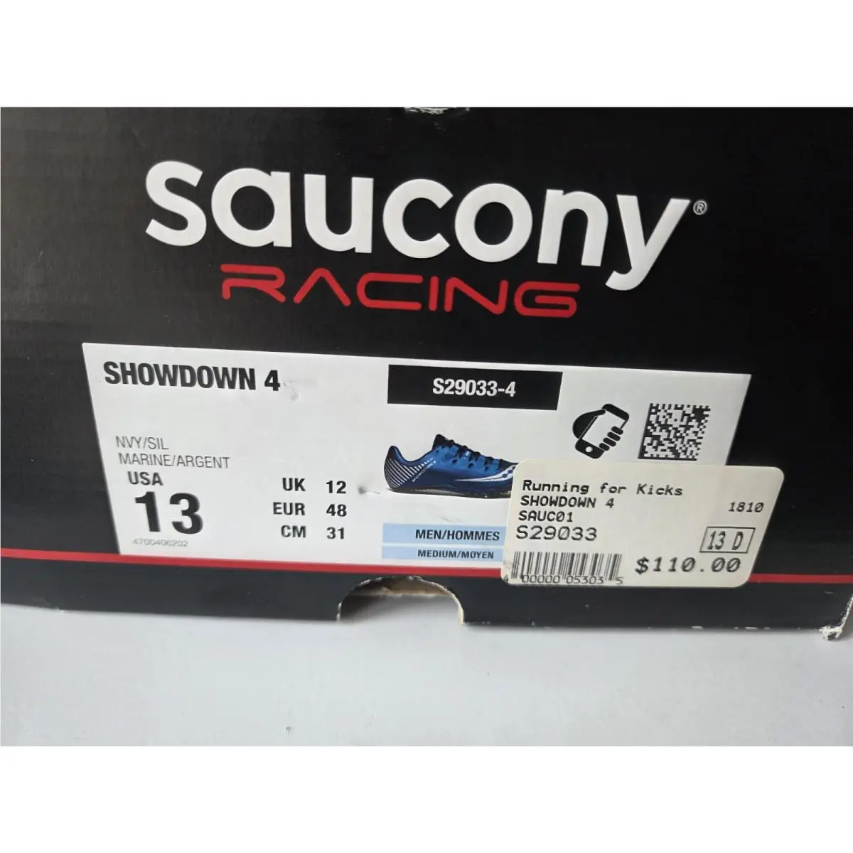 Saucony shoes - Saucony Showdown - Showdown - S29033-4 - Blue, Manufacturer: Blue 5