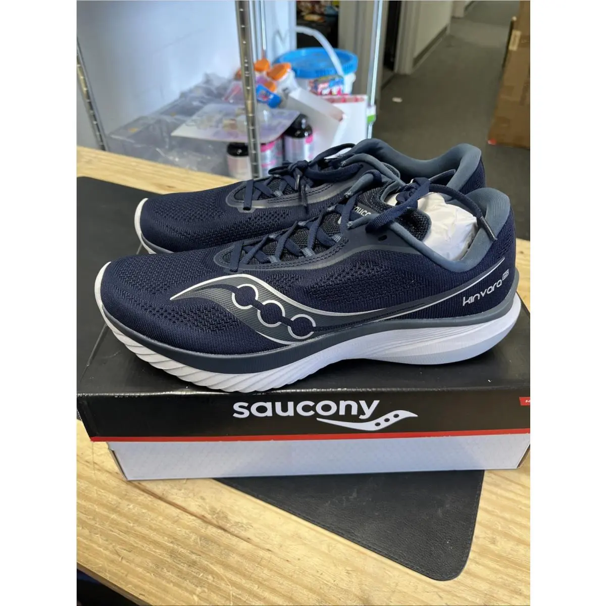 Saucony shoes - Saucony Kinvara 15 - Kinvara - Navy/Silver 0