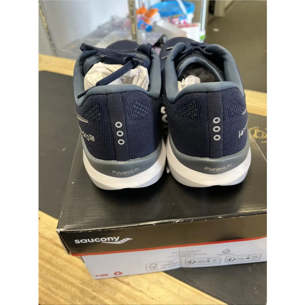 Saucony shoes - Saucony Kinvara 15 - Kinvara - Navy/Silver 1