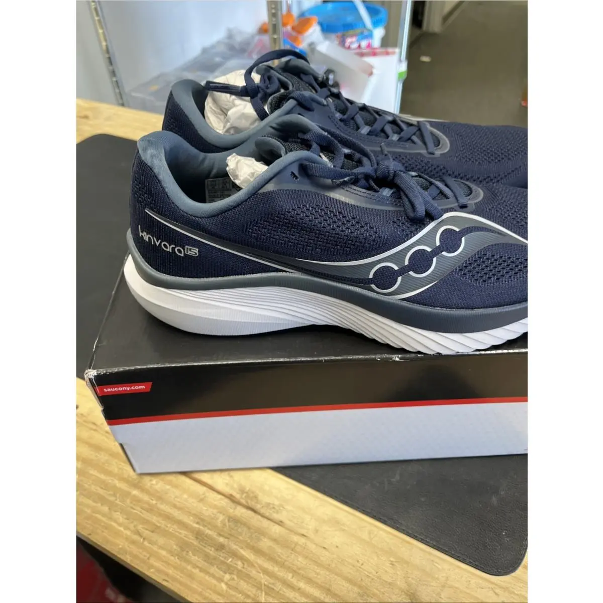 Saucony shoes - Saucony Kinvara 15 - Kinvara - Navy/Silver 2
