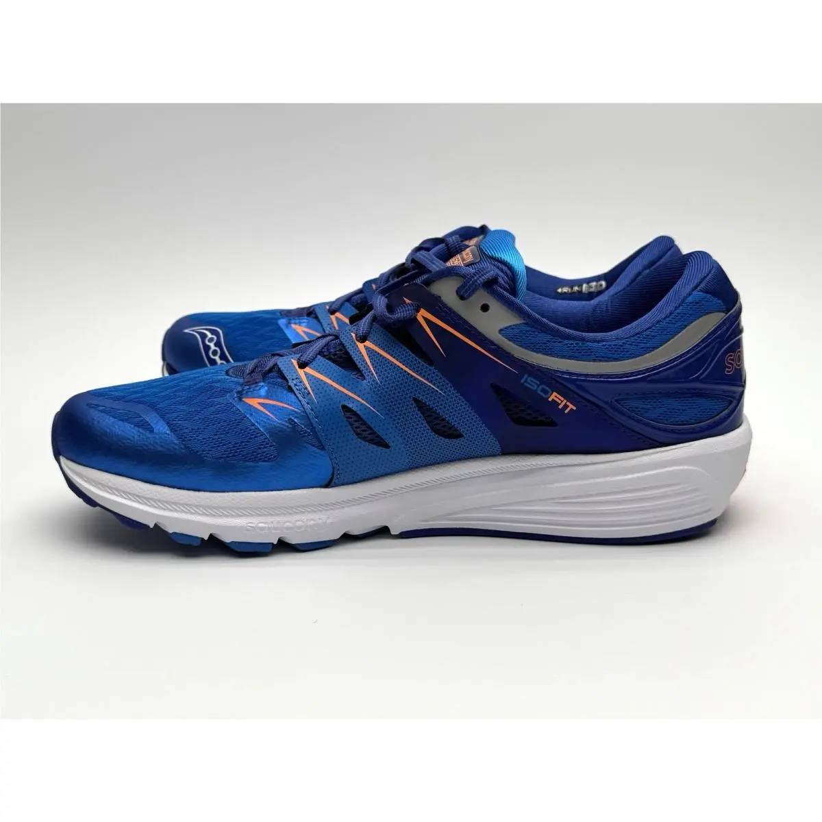 Saucony shoes - Saucony Zealot ISO 2 - Zealot ISO - S20314-4 - Blue / Orange (BLU/ORG) 5