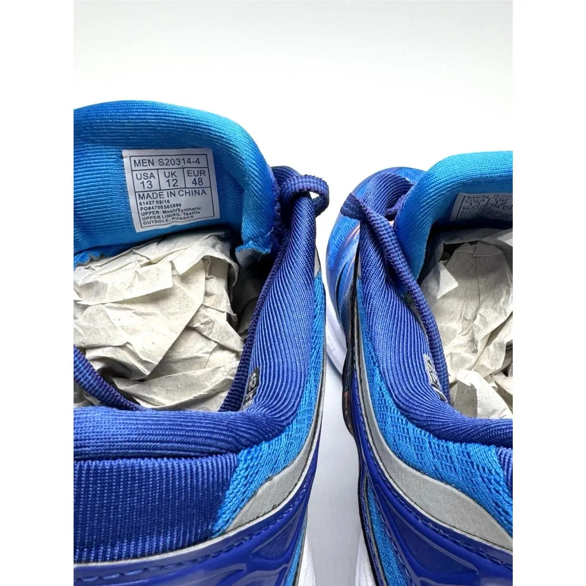 Saucony shoes - Saucony Zealot ISO 2 - Zealot ISO - S20314-4 - Blue / Orange (BLU/ORG) 8