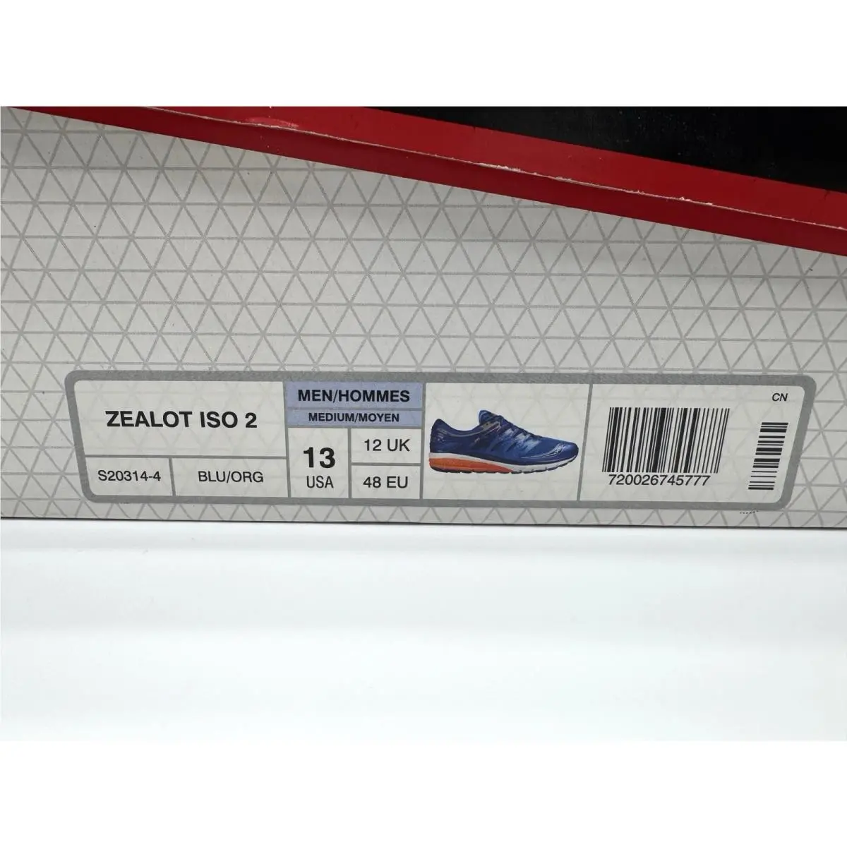 Saucony shoes - Saucony Zealot ISO 2 - Zealot ISO - S20314-4 - Blue / Orange (BLU/ORG) 18