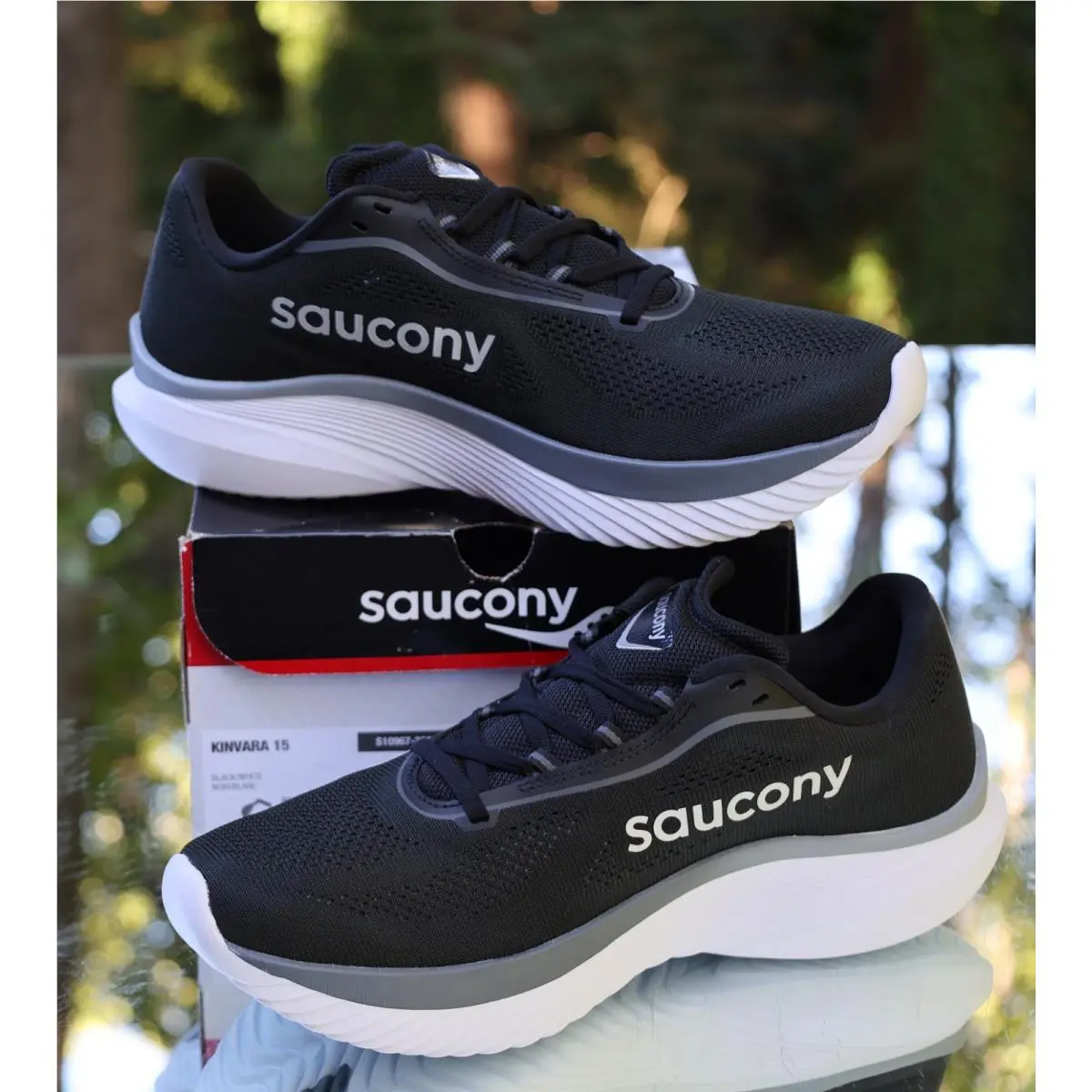 Saucony shoes - Saucony Kinvara 15 - Kinvara - S20967 200 - Black, way:: Black, White 0