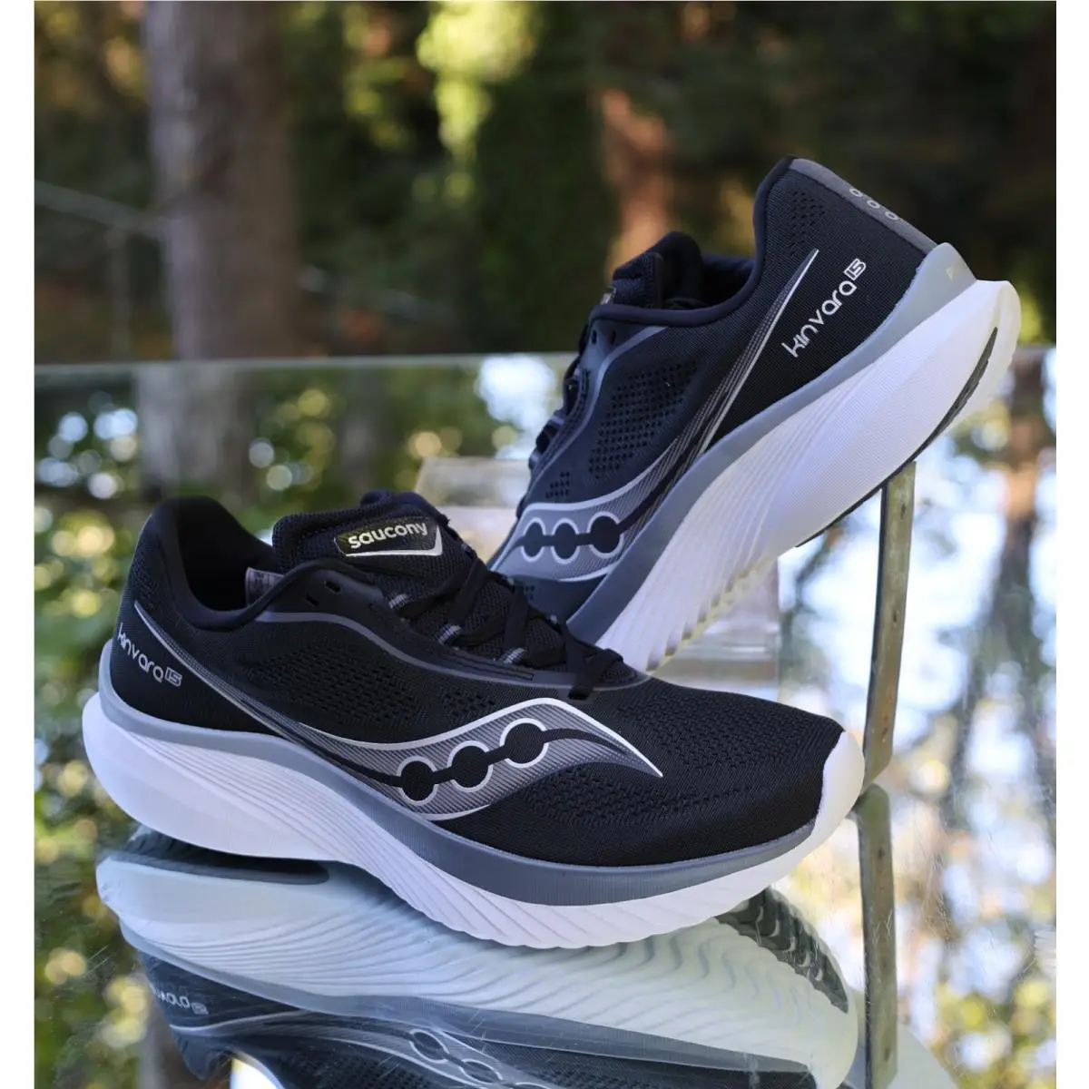 Saucony shoes - Saucony Kinvara 15 - Kinvara - S20967 200 - Black, way:: Black, White 3