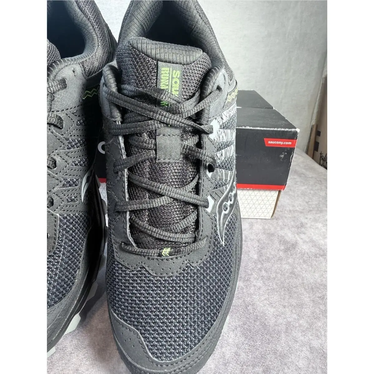 Saucony shoes - Saucony Excursion TR - Excursion - Runanywhere - Black, Gray, Green 7