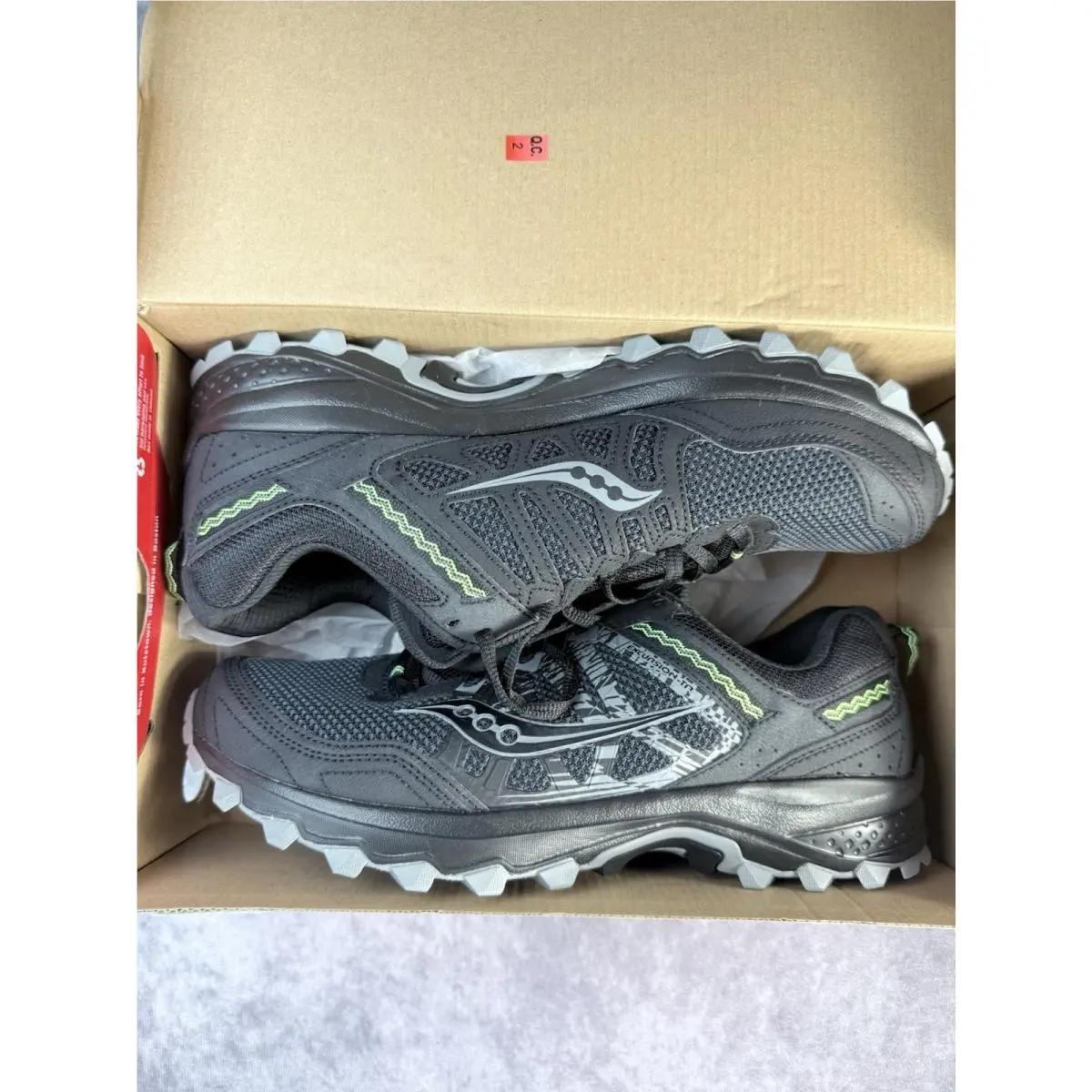Saucony shoes - Saucony Excursion TR - Excursion - Runanywhere - Black, Gray, Green 3