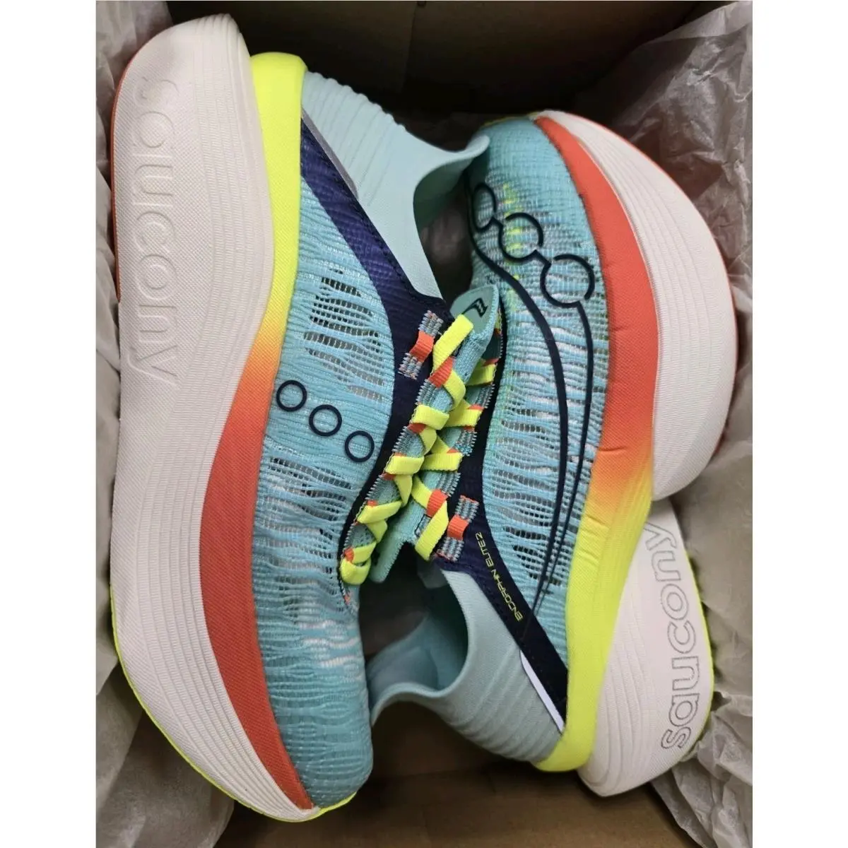 Saucony Endorphin Elite 2 Racing Sneakers Woman’s Size 10.5 Men’s Size 9