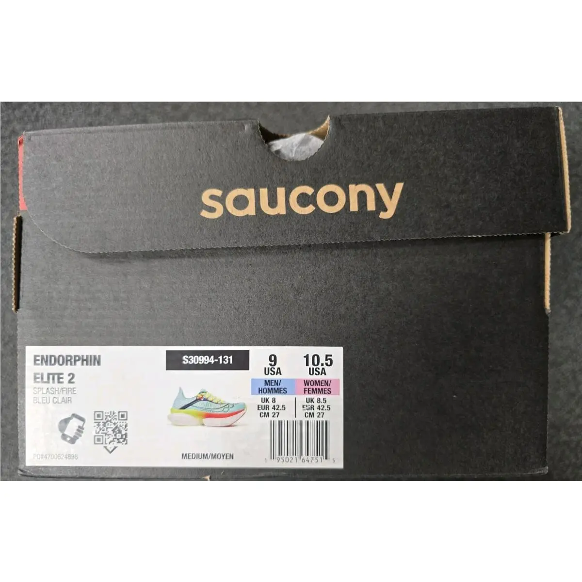 Saucony shoes - Saucony Endorphin Elite 2 - Endorphin Elite - Splash/Fire Bleu Clair 4