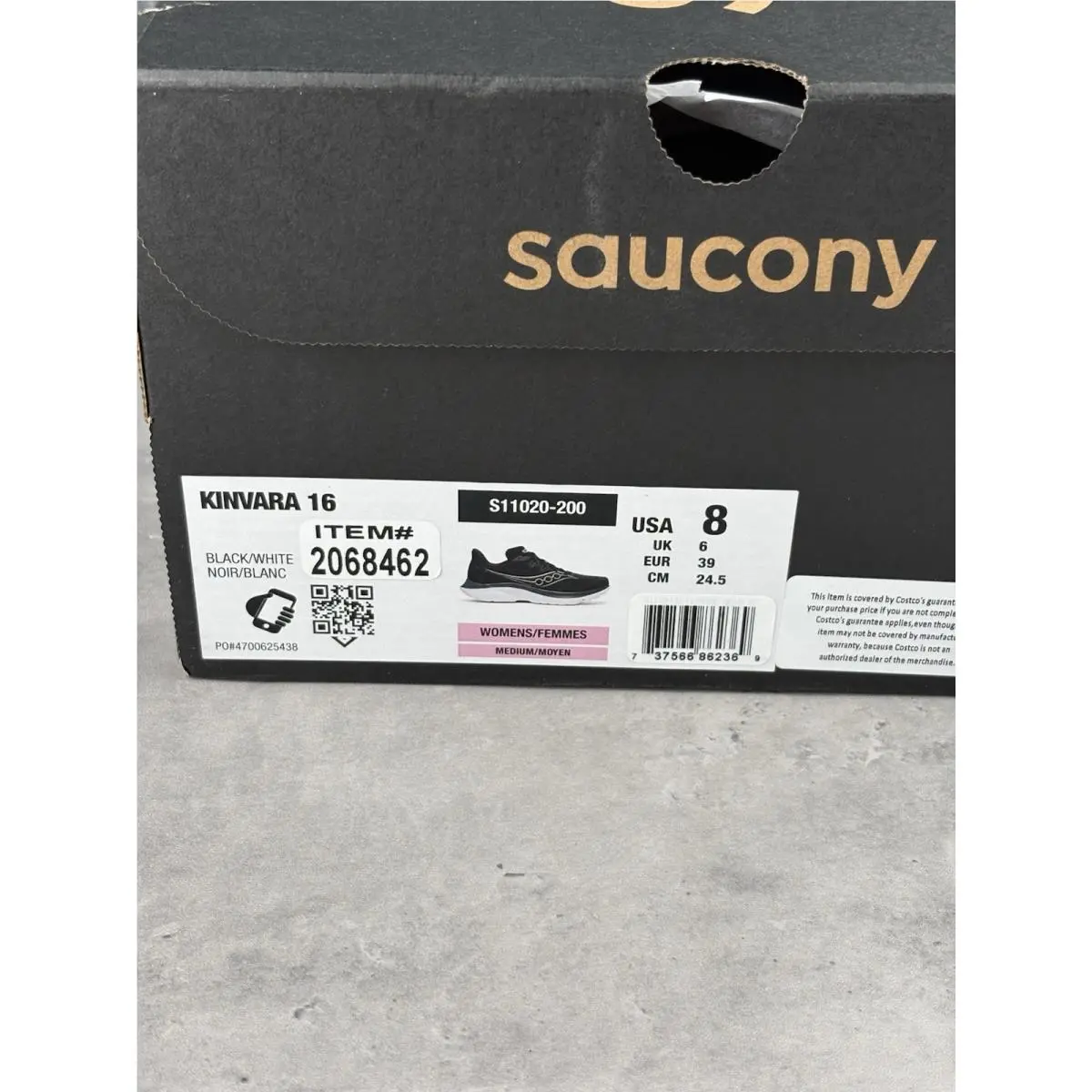 Saucony shoes - Saucony Kinvara 16 - Kinvara - Black 4