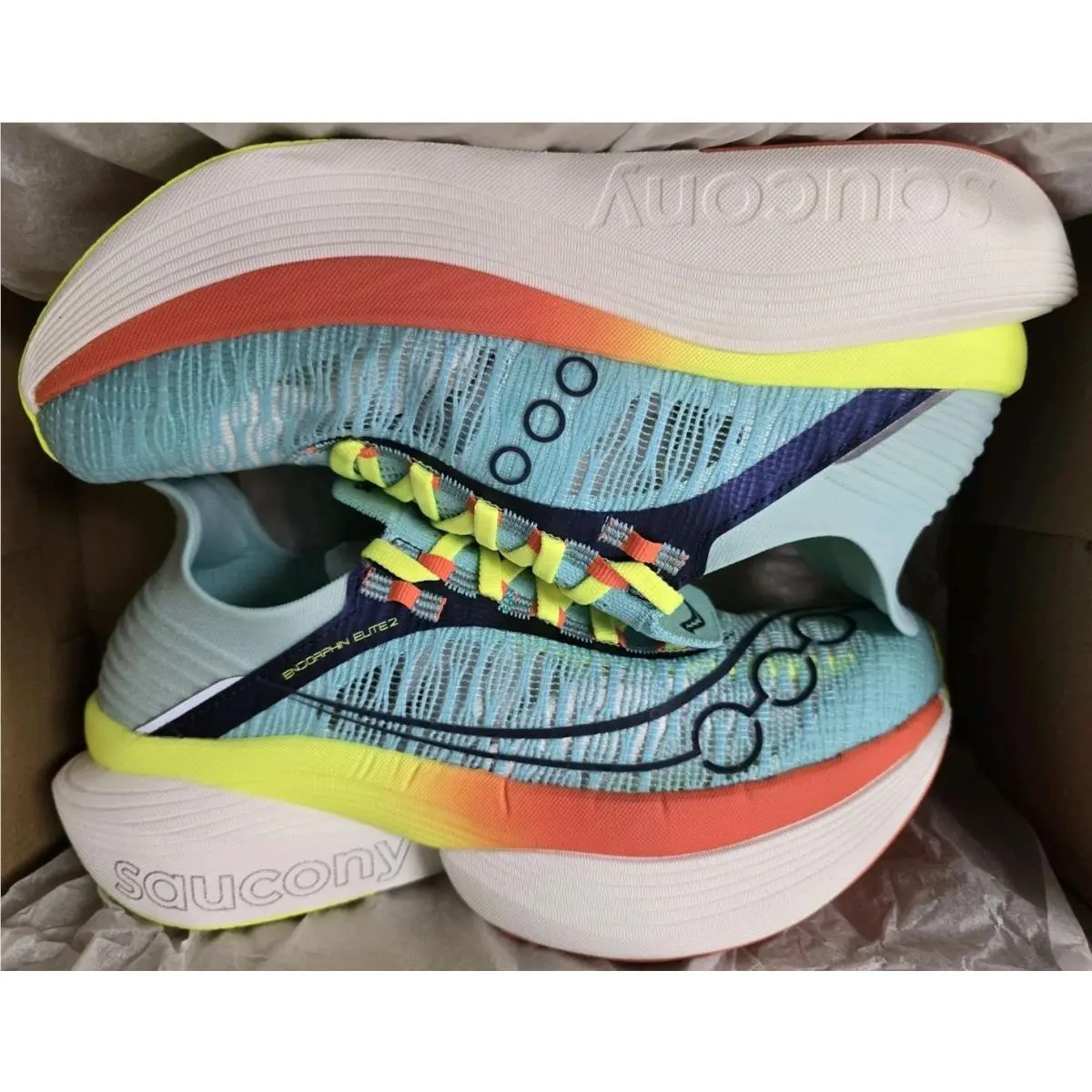 Saucony Endorphin Elite 2 Racing Sneakers Woman’s Size 11 Men’s Size 9.5