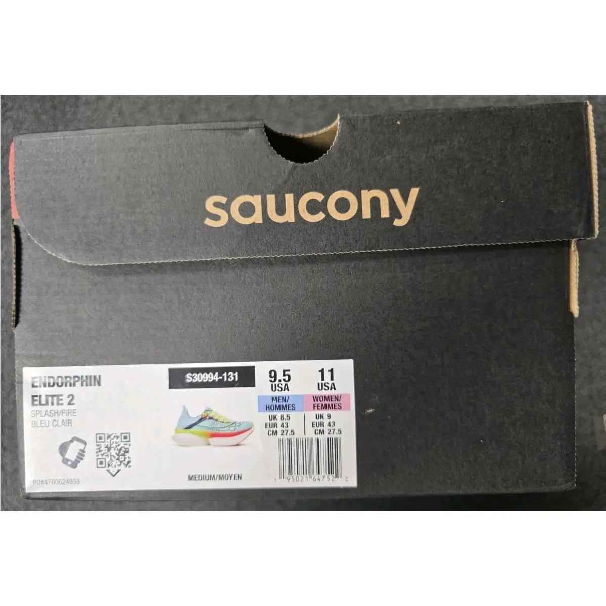 Saucony shoes - Saucony Endorphin Elite 2 - Endorphin Elite - Splash/Fire Bleu Clair 4