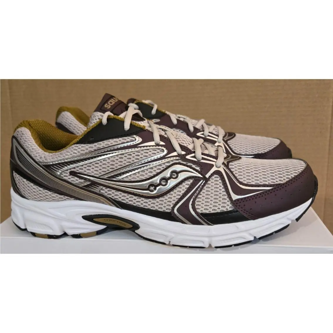 Saucony shoes - Saucony Originals Ride Millennium - Originals Ride Millennium - Grey/Wine (UPC: 195021208266) 1
