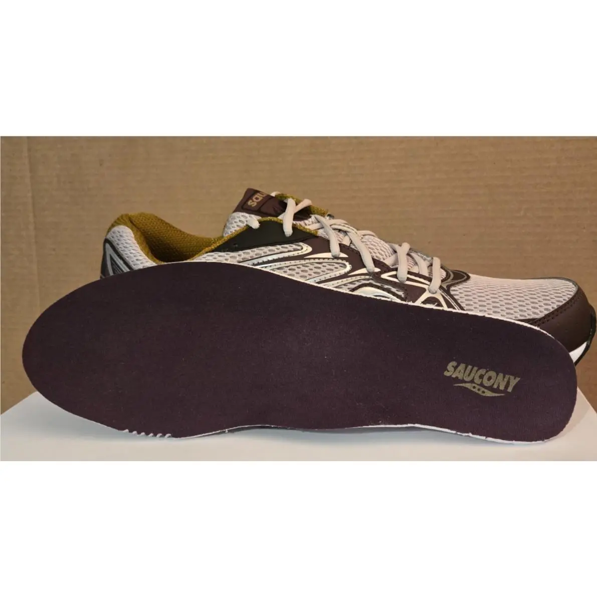 Saucony shoes - Saucony Originals Ride Millennium - Originals Ride Millennium - Grey/Wine (UPC: 195021208266) 6