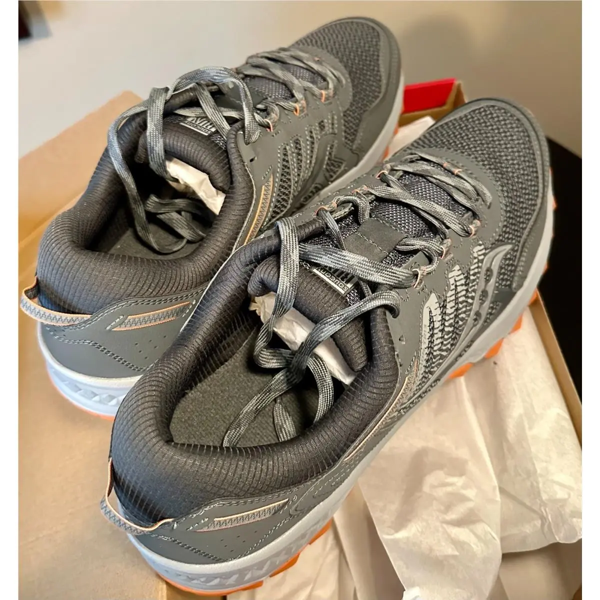 Saucony shoes - Saucony Excursion TR13 - Excursion - Excursion Tr13 - Gray Orange (UPC: 646881780855) 8