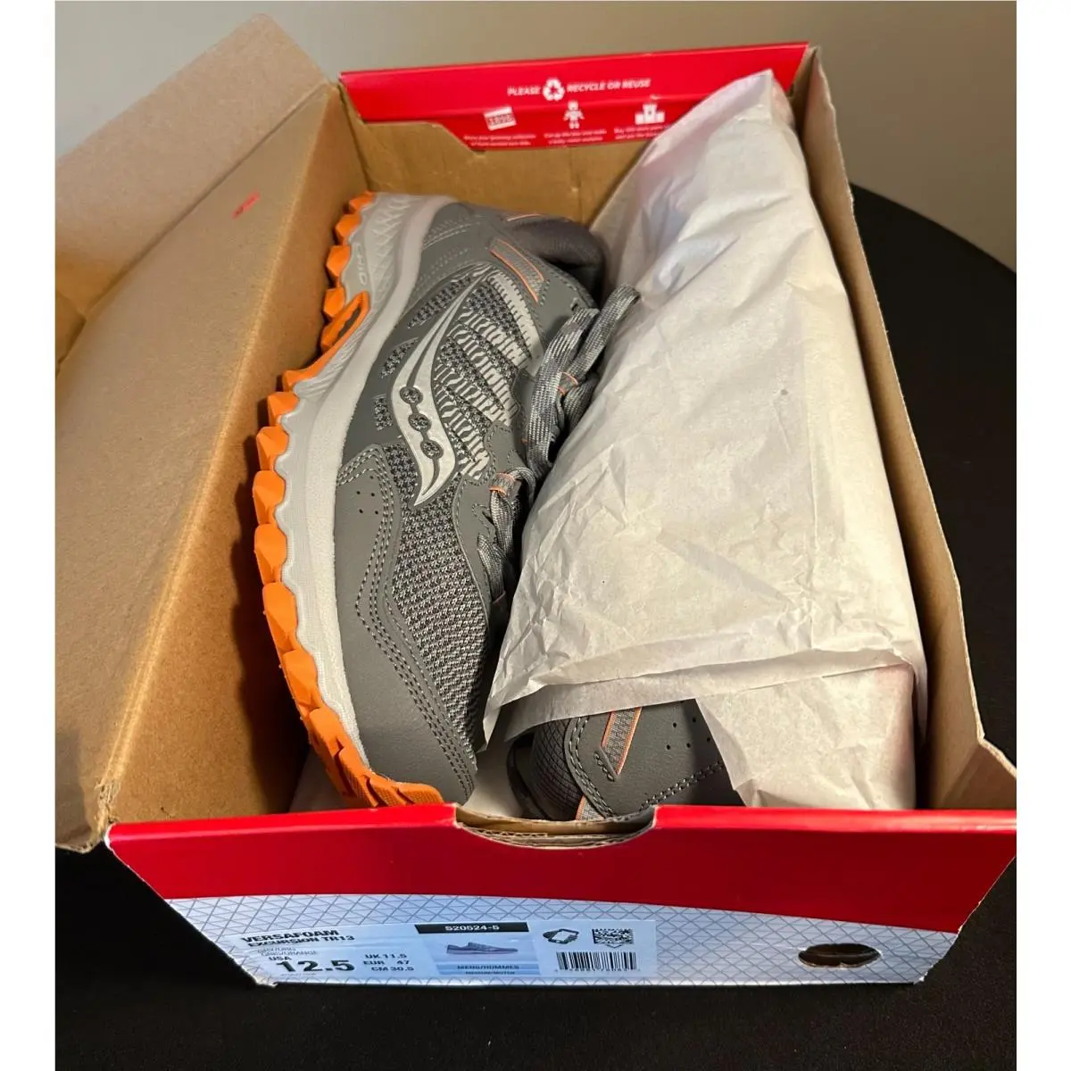 Saucony shoes - Saucony Excursion TR13 - Excursion - Excursion Tr13 - Gray Orange (UPC: 646881780855) 9