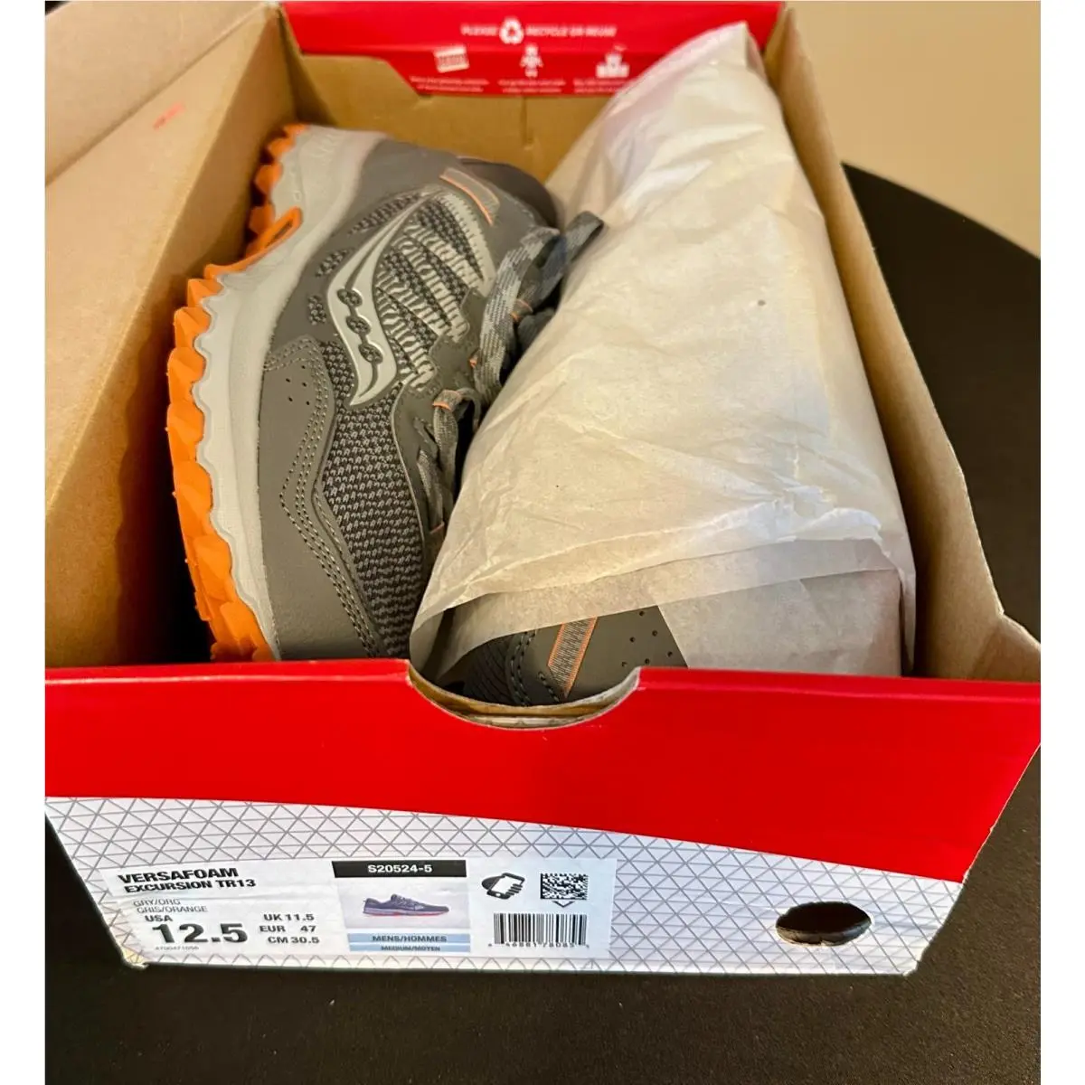 Saucony shoes - Saucony Excursion TR13 - Excursion - Excursion Tr13 - Gray Orange (UPC: 646881780855) 10