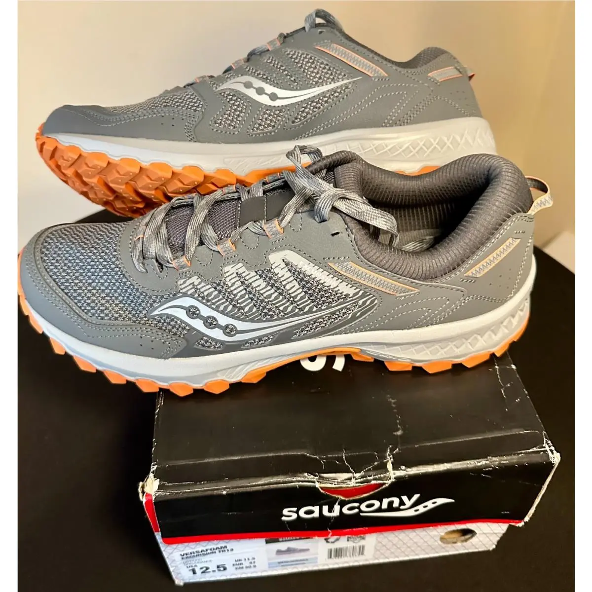 Saucony shoes - Saucony Excursion TR13 - Excursion - Excursion Tr13 - Gray Orange (UPC: 646881780855) 0
