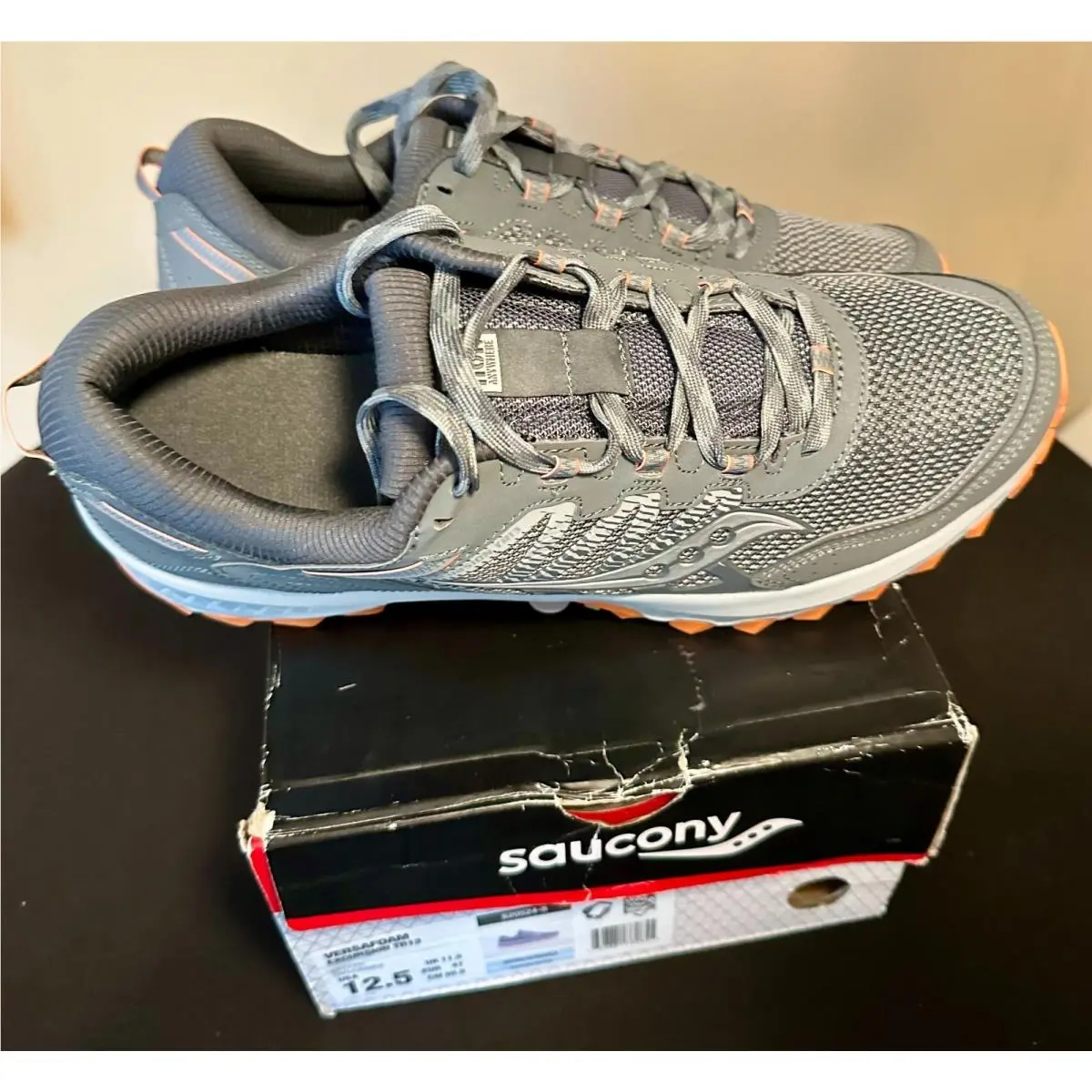 Saucony shoes - Saucony Excursion TR13 - Excursion - Excursion Tr13 - Gray Orange (UPC: 646881780855) 1