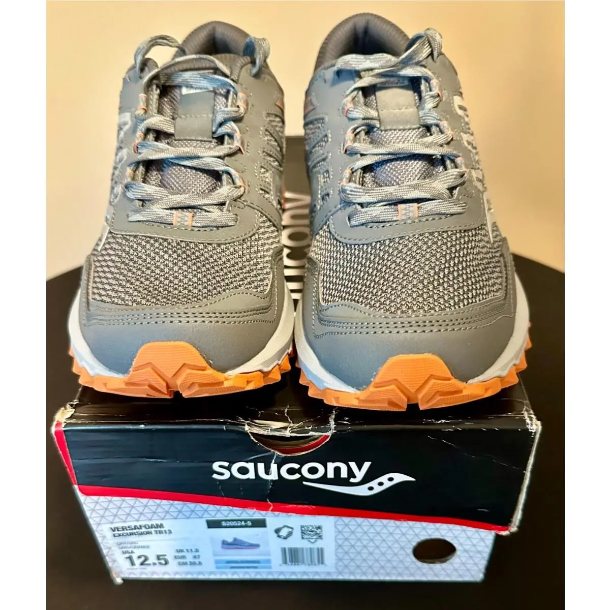Saucony shoes - Saucony Excursion TR13 - Excursion - Excursion Tr13 - Gray Orange (UPC: 646881780855) 6