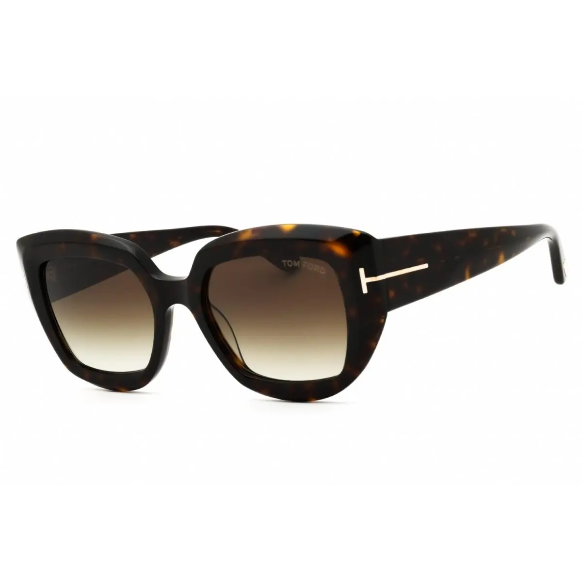FT1192 52B Dark Havana/smoke Gradient 53-19-140 Sunglasses by Tom Ford