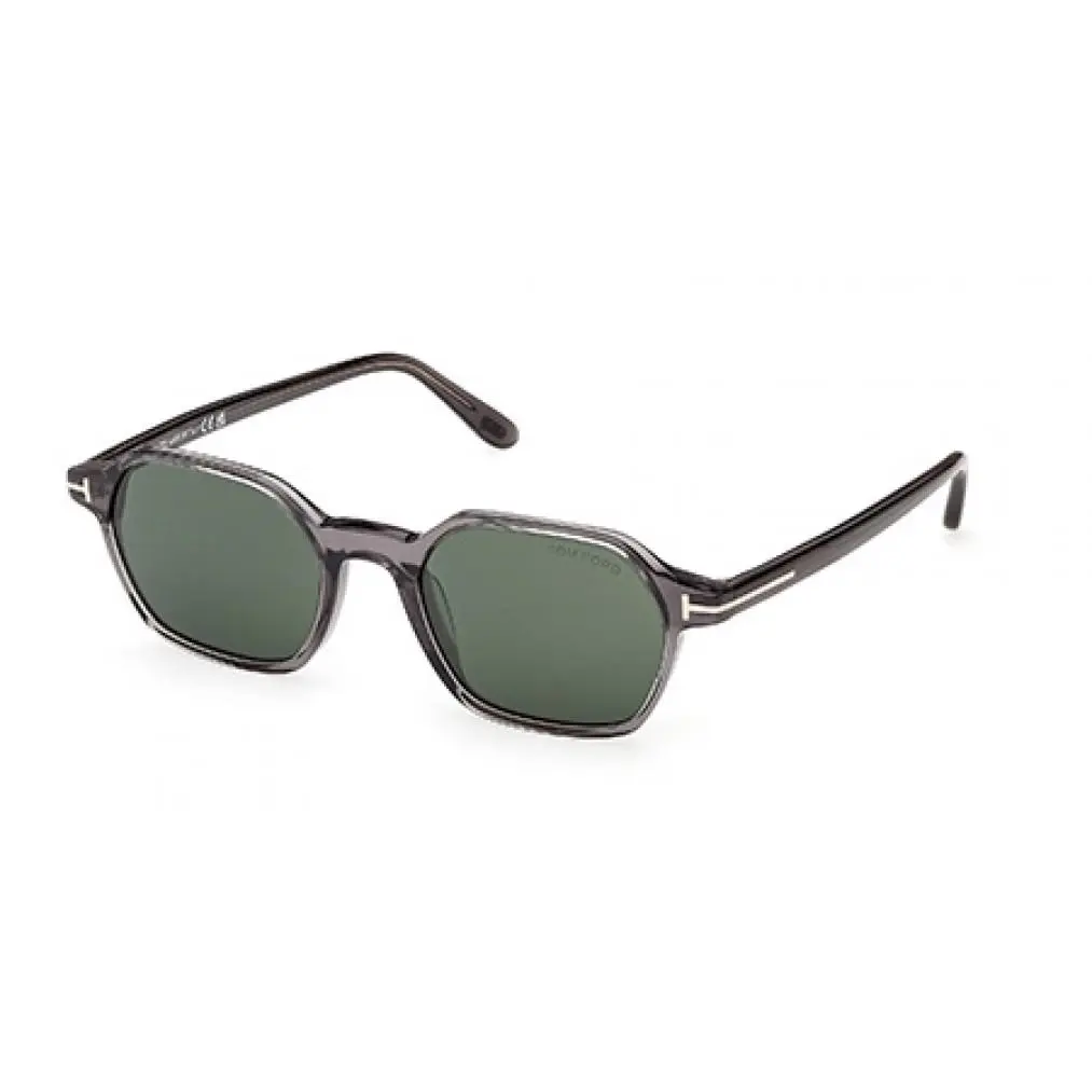FT 1301 Sunglasses 20N Shiny Grey by Tom Ford