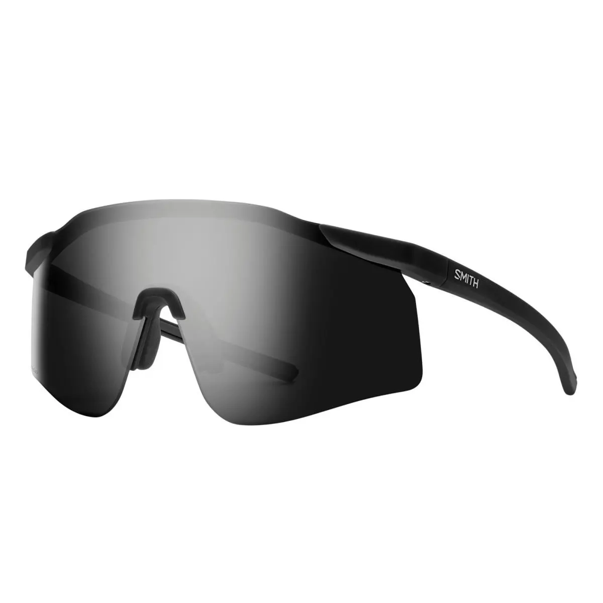 Smith Defy Sunglasses Matte Black Frame Chromapop Black Lens by Smith Optics