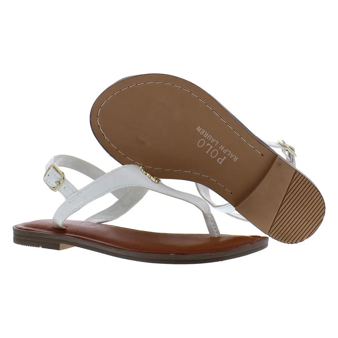 Ralph Lauren shoes - RF104091 - RF104091 - White/Gold, Main: White 1