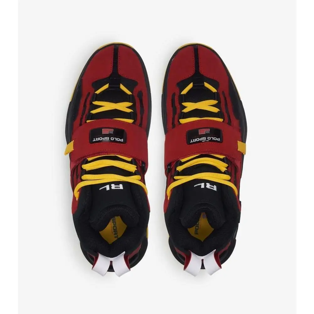 Ralph Lauren shoes - PS 100 COLORBLOCK - COLORBLOCK - 46180001 - Red/Black/Yellow 2