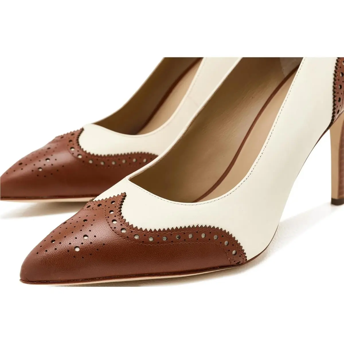Ralph Lauren shoes - Vanilla/Lauren Tan 4