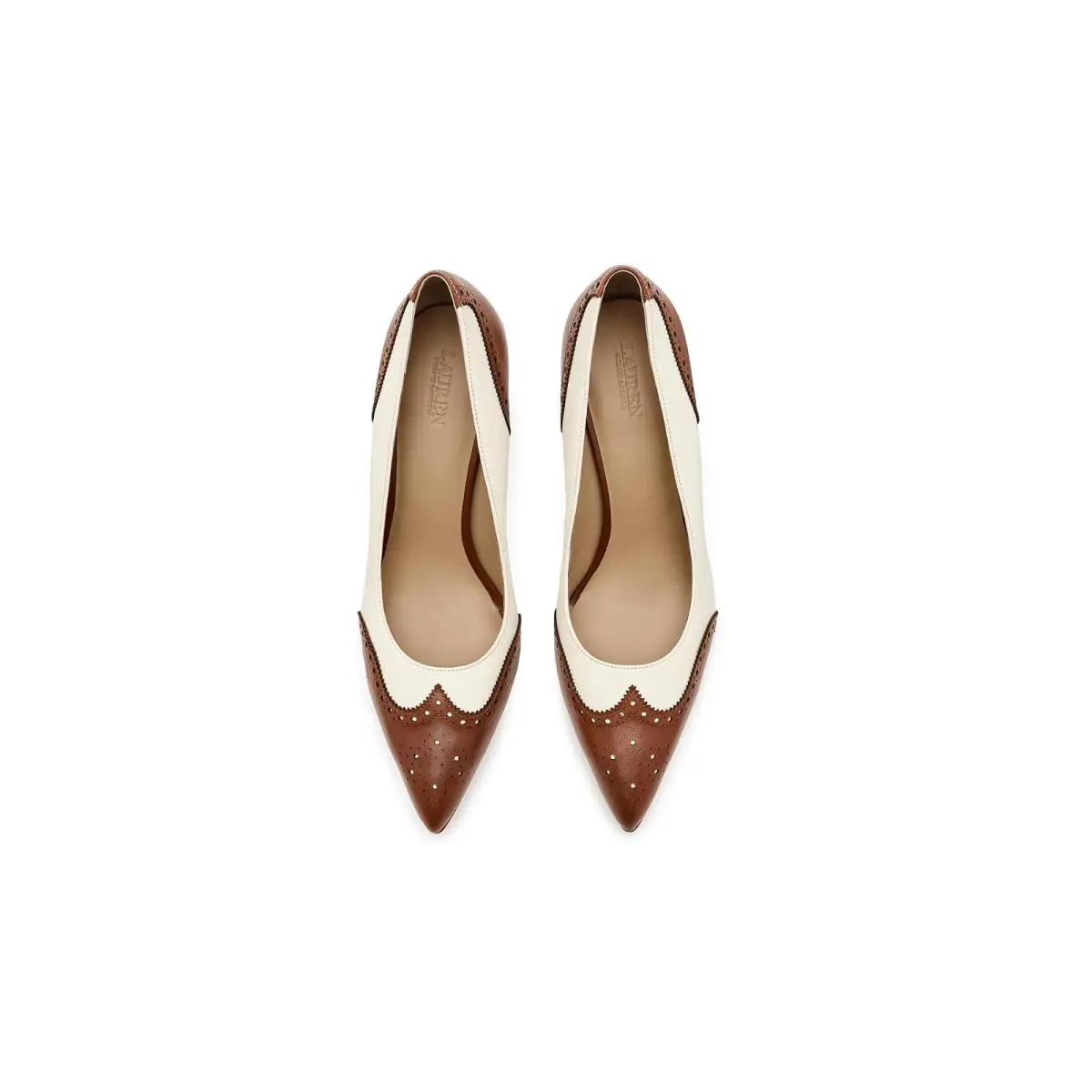 Ralph Lauren shoes - Vanilla/Lauren Tan 7