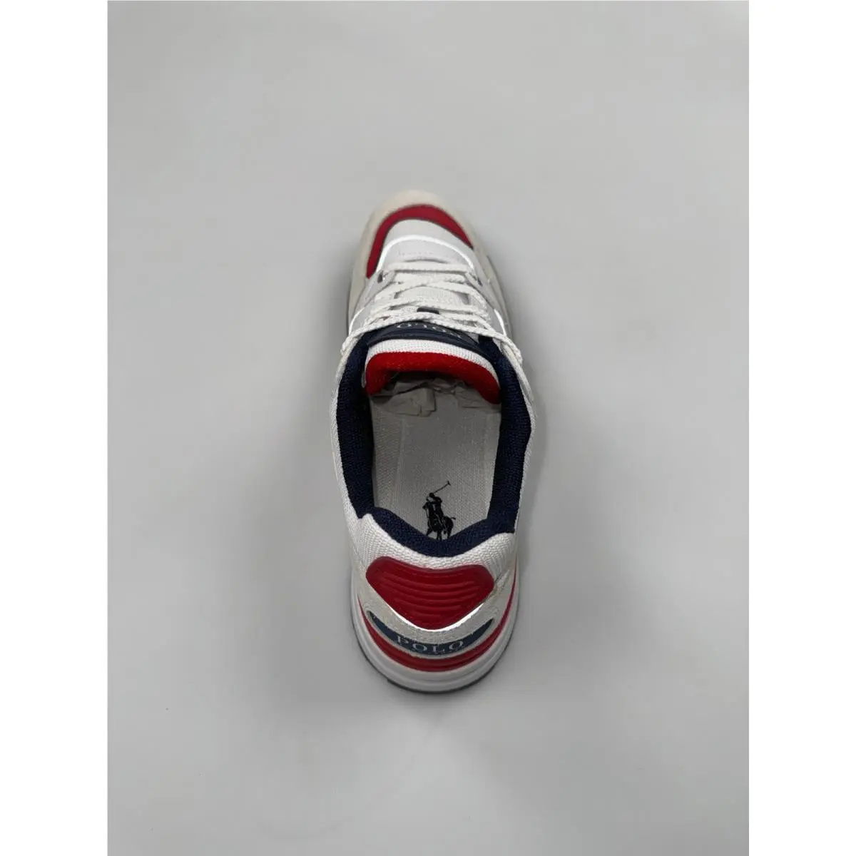Ralph Lauren shoes - POLO RALPH LAUREN TRACKSTER 200 - Grey Navy White Red 13