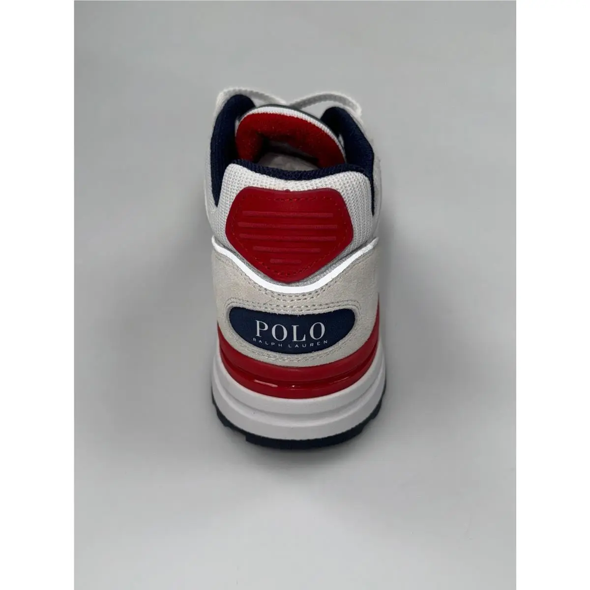 Ralph Lauren shoes - POLO RALPH LAUREN TRACKSTER 200 - Grey Navy White Red 15
