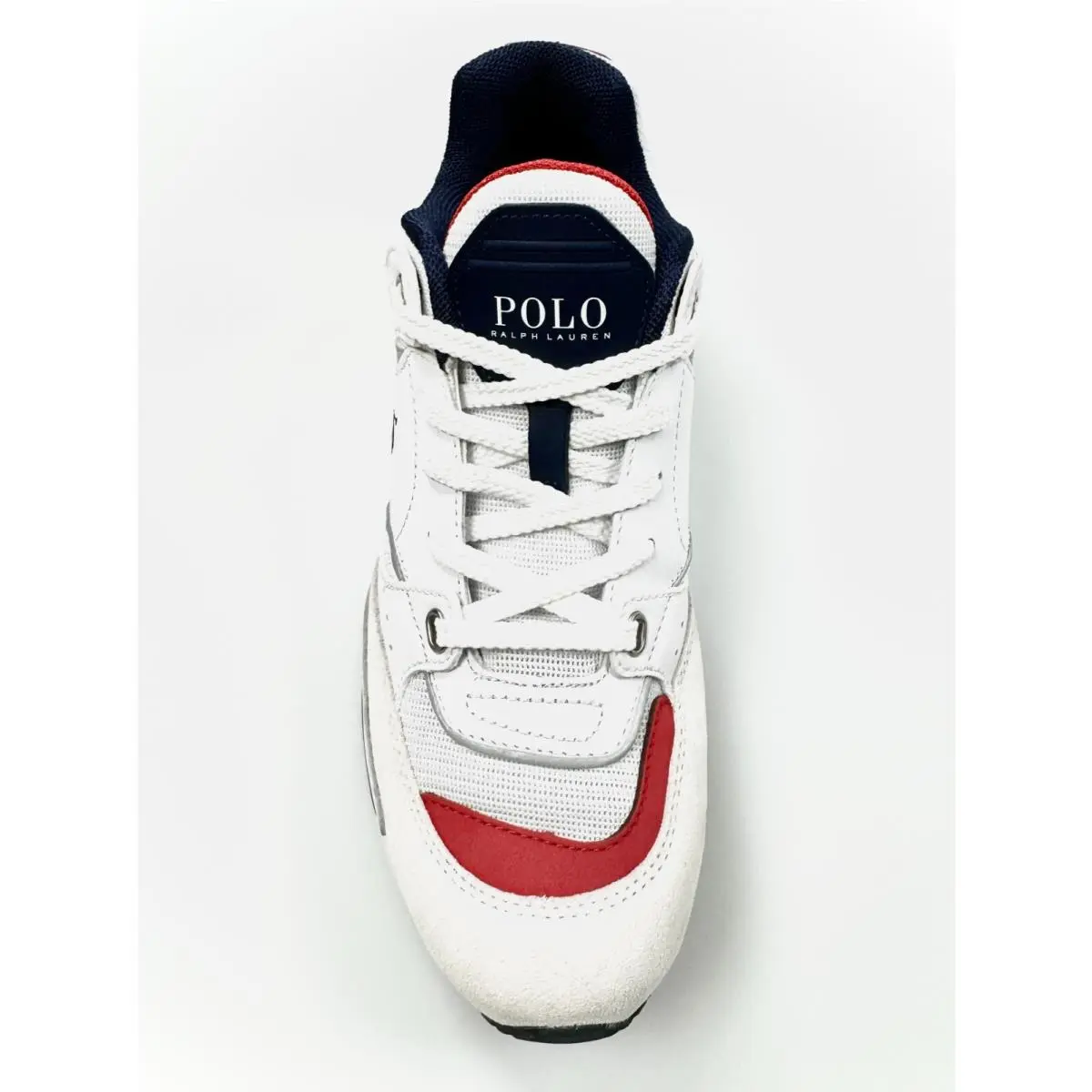 Ralph Lauren shoes - POLO RALPH LAUREN TRACKSTER 200 - Grey Navy White Red 1