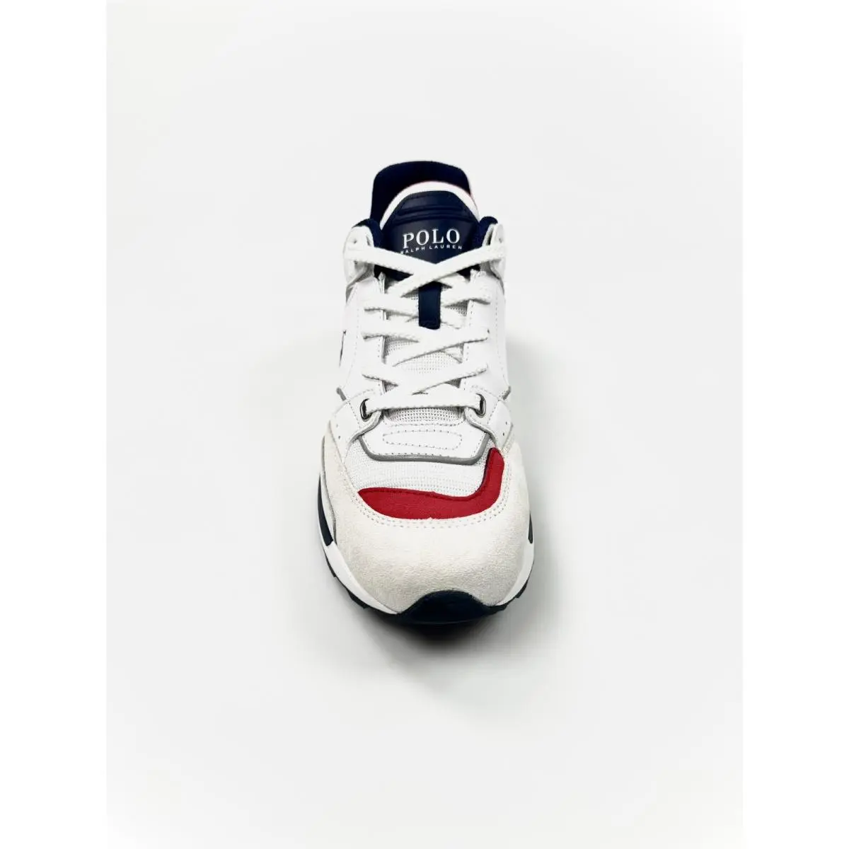 Ralph Lauren shoes - POLO RALPH LAUREN TRACKSTER 200 - Grey Navy White Red 17
