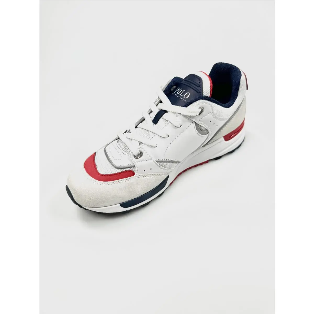 Ralph Lauren shoes - POLO RALPH LAUREN TRACKSTER 200 - Grey Navy White Red 22