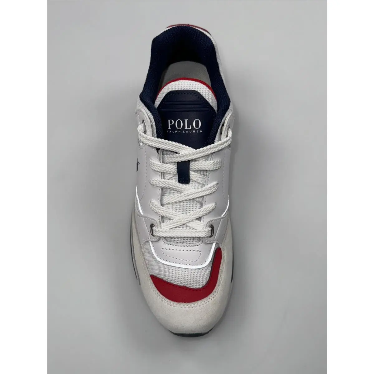 Ralph Lauren shoes - POLO RALPH LAUREN TRACKSTER 200 - Grey Navy White Red 25